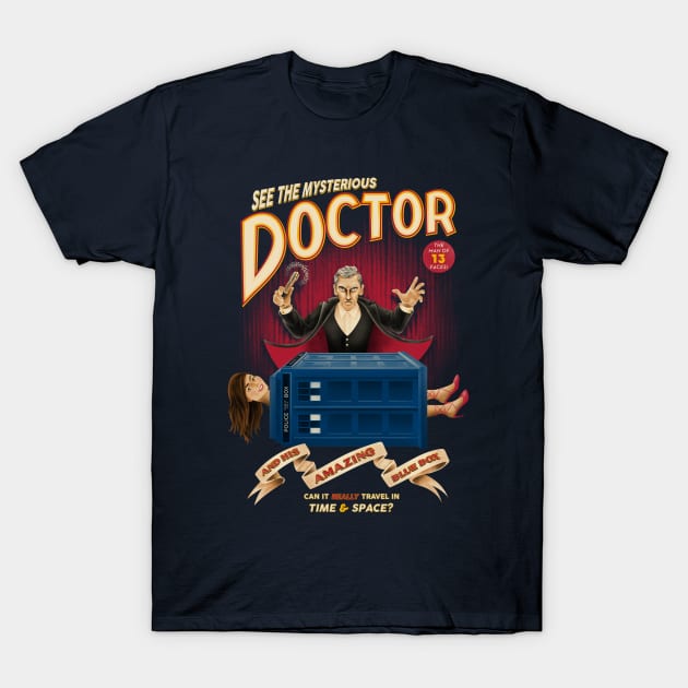 The Mysterious Doctor T-Shirt by ianleino
